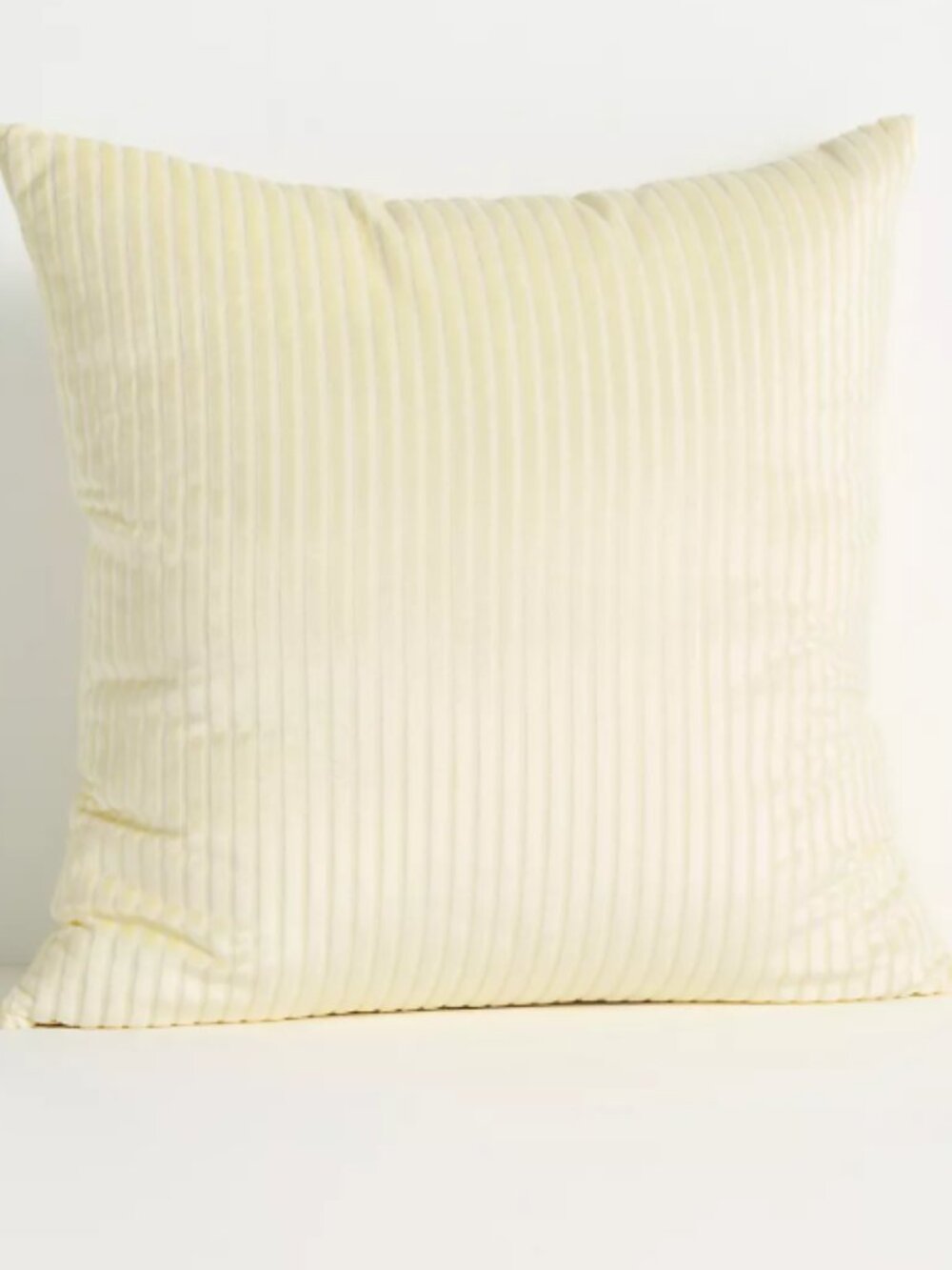 Anthropologie Fiora Ribbed Velvet Pillows - set of two with inserts.